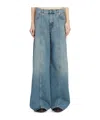 Haikure Five-pocket Denim Trousers In Blue