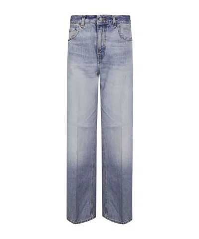 Haikure Five-pocket Denim Trousers In Blue