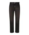 Haikure High Waist Five-pocket Jeans With Belt Loops In Blue