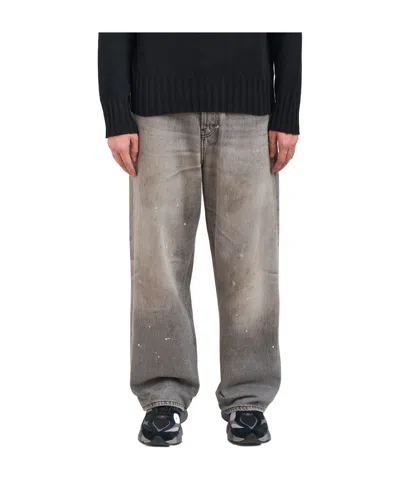 Haikure Five-pocket Denim Trousers In Blue