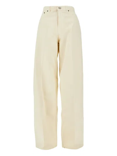 Haikure Five-pocket Jeans In Neutral