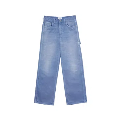 Haikure Five-pocket Denim Jeans In Blue