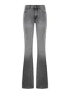 Haikure Jeans Flare Flora In Gray