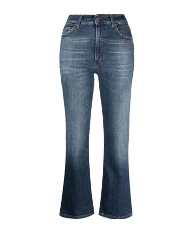 Haikure Flared Denim Trousers