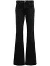Haikure Flora Jeans In Black Cotton In Black  