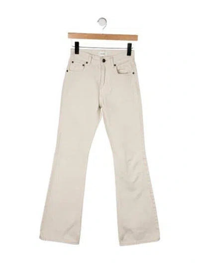 Pre-owned Haikure Flared Pants In Neutral