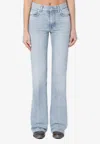 Haikure Flora Basic Flared Jeans In Blue