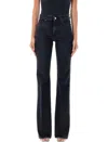 Haikure Black Flared Flora Jeans