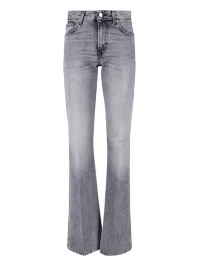 Haikure Flora Bootcut Jeans - Grey In Gray