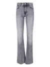 Haikure Straight Leg Trousers With Belt Loops