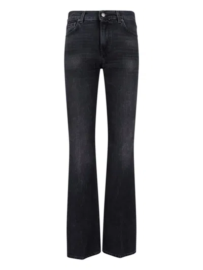 Haikure 'flora' Bootcut Jeans In Black