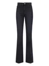 Haikure Flora Jeans In Black Cotton In Black  