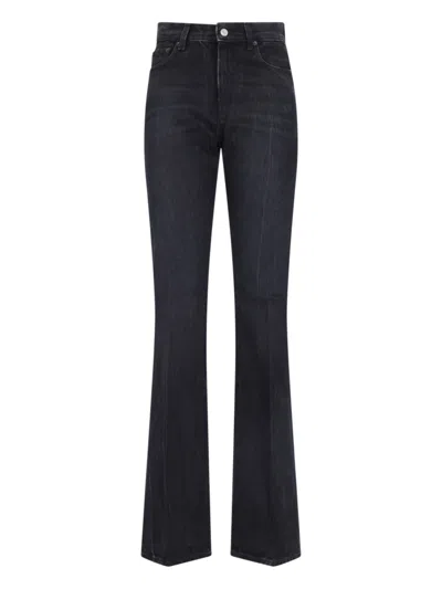 Haikure Flora Jeans In Black Cotton