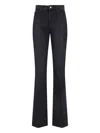 Haikure Flora Jeans In Black Cotton In Black