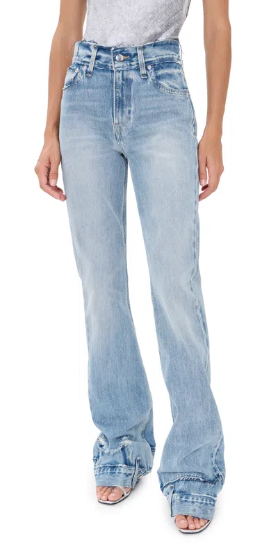 Haikure Flora Cut Pollock Jeans Pollock In Blue