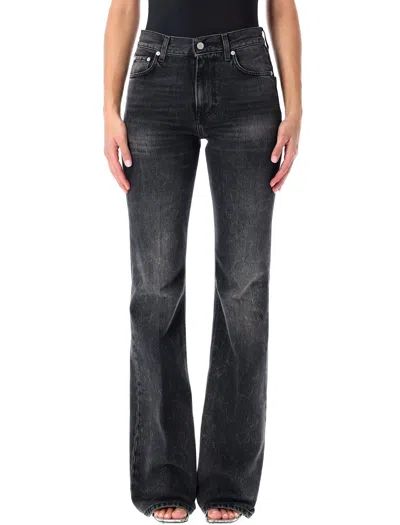 Haikure Flora Flared Black Jeans