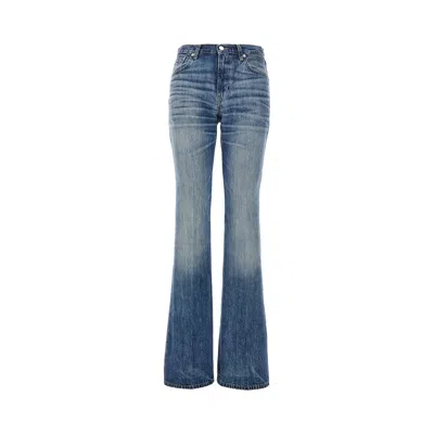 Haikure 'flora' Flared Jeans In Blue