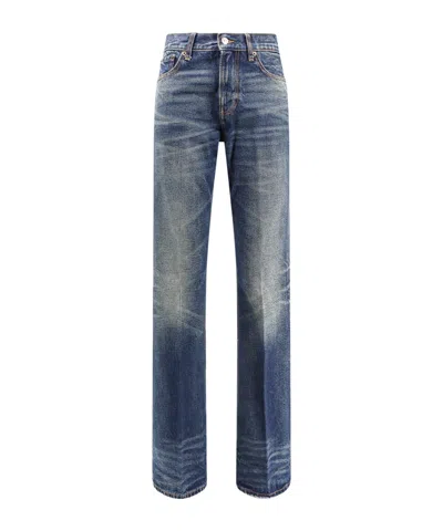 Haikure Flora Flared Jeans In Blue