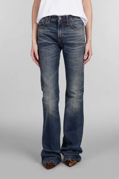 Haikure Flora Jeans In Blue Cotton