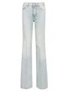Haikure Flora Basic Flared Jeans In Light Blue