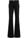 Haikure Flora Jeans In Black Cotton