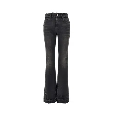 Haikure Flora Vintage Effect Jeans In Black