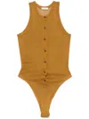 Haikure Frances Bodysuit In Yellow