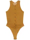 Haikure Frances Bodysuit In Brown