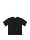 Haikure Gabrielle Slit-back T-shirt In Black