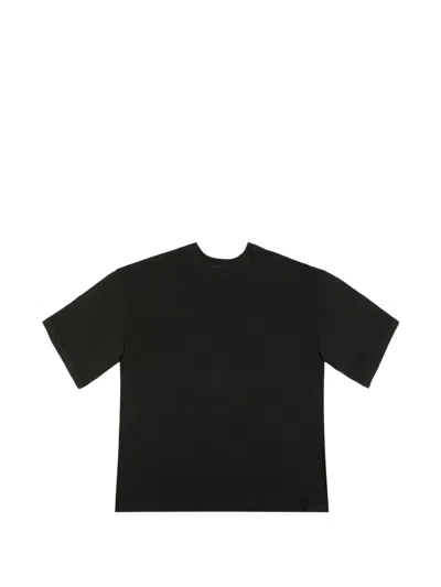Haikure Gabrielle Slit-back T-shirt In Black