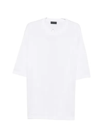 Haikure Gabrielle Back-slit T-shirt In Multi