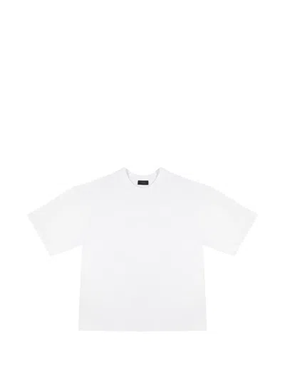 Haikure Gabrielle Slit-back T-shirt In White