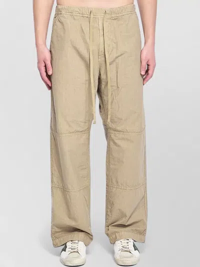 Haikure Gene Pop Ero Cotton Ankle Trousers In Neutral