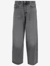 Haikure Grey Cotton Denim Jeans In Brown