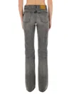 Haikure Grey Flanel Jeans Belt Loops