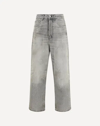 Haikure Grey Straight-leg Jeans In Black