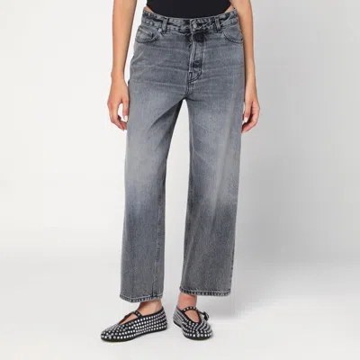 HAIKURE HAIKURE GREY WASHED EFFECT JEANS
