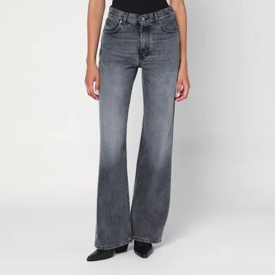 HAIKURE HAIKURE GREY WASHED EFFECT KOREA JEANS