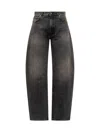 Haikure Bibi Balloon Leg Jeans In Gray
