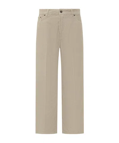Haikure High Waist Casual Pants In Brown