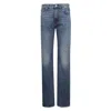 Haikure High-waist Straight Jeans In Blue
