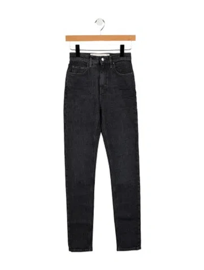 Pre-owned Haikure High-rise Skinny Leg Jeans In Gray