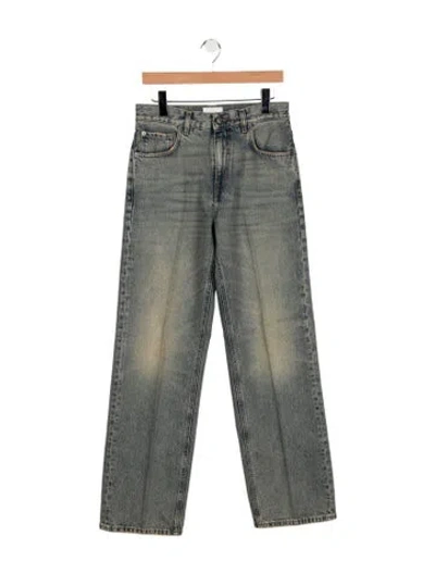 Pre-owned Haikure High-rise Straight Leg Jeans In Multi