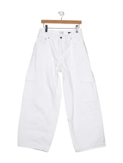 Pre-owned Haikure High-rise Wide Leg Jeans In Blue