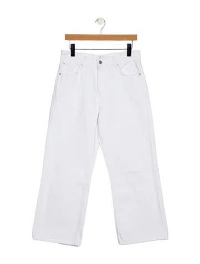 Pre-owned Haikure High-rise Wide Leg Jeans In Blue