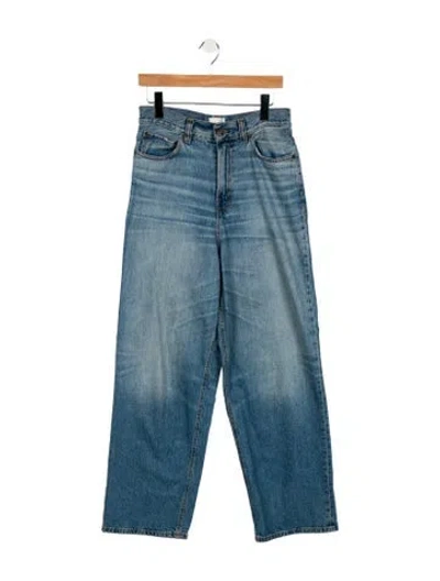 Pre-owned Haikure High-rise Wide Leg Jeans In Blue