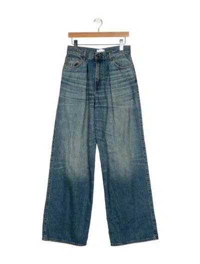 Pre-owned Haikure High-rise Wide Leg Jeans In Multi