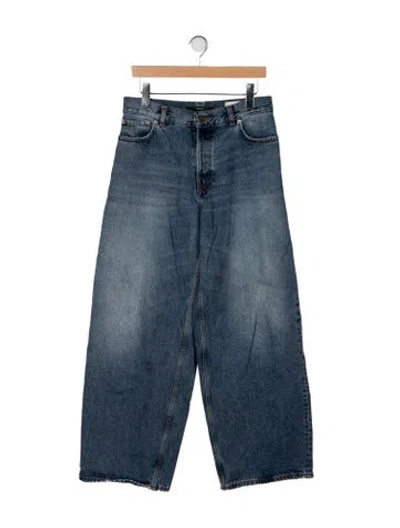 Pre-owned Haikure High-rise Wide Leg Jeans In Multi