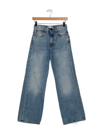 Pre-owned Haikure High-rise Wide Leg Jeans In Multi