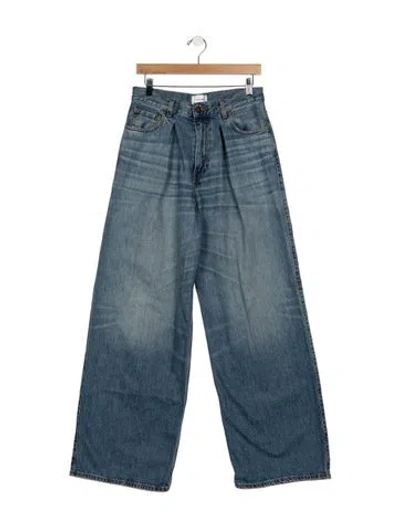 Pre-owned Haikure High-rise Wide Leg Jeans In Multi